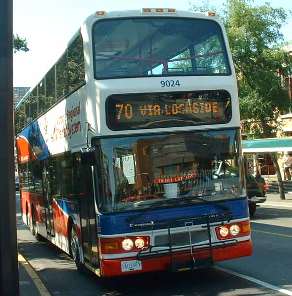 Victoria Regional Transit Transbus Trident DM5000 9024